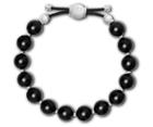 Swarovski Swarovski Black Pearl Charm Bracelet Black Rhodium-plated