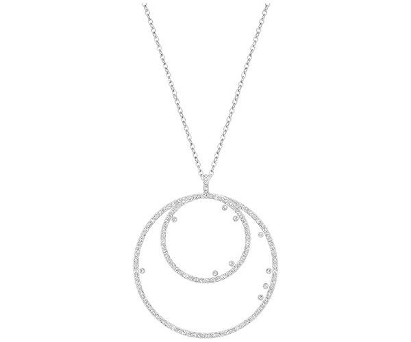 Swarovski Swarovski Medaillon Pendant White Rhodium-plated