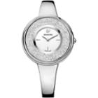 Swarovski Crystalline Pure Watch, Metal Bracelet, White, Silver Tone