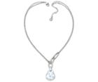 Swarovski Swarovski Paralelle Mini Necklace Aqua Rhodium-plated