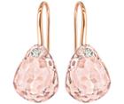 Swarovski Swarovski Parallele Pierced Earrings Pink Rose Gold-plated