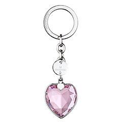 Swarovski Heart Key Ring