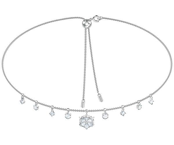 Swarovski Swarovski Magic Necklace, White, Rhodium Plating White Rhodium-plated