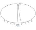 Swarovski Swarovski Magic Necklace, White, Rhodium Plating White Rhodium-plated
