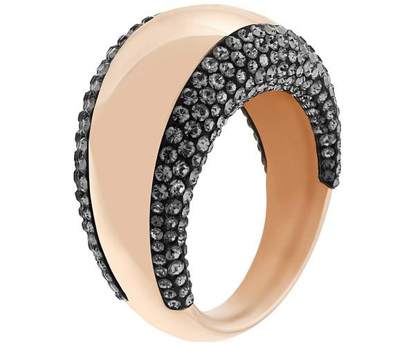 Swarovski Swarovski Pebble Ring Teal Rose Gold-plated