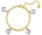 Swarovski Swarovski Lucid Bracelet Violet Gold-plated