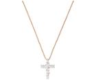 Swarovski Swarovski Magda Pendant, White, Rose Gold Plating White Rose Gold-plated