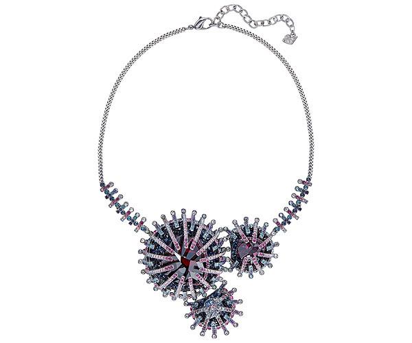 Swarovski Swarovski Efflorescence Necklace  Rhodium-plated
