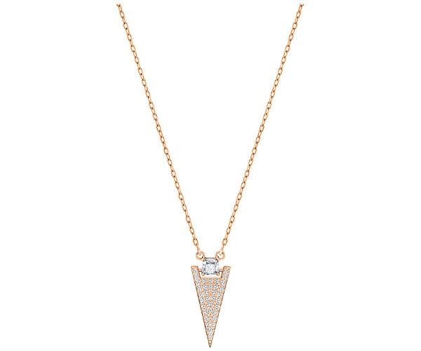 Swarovski Swarovski Funk Necklace White Rose Gold-plated