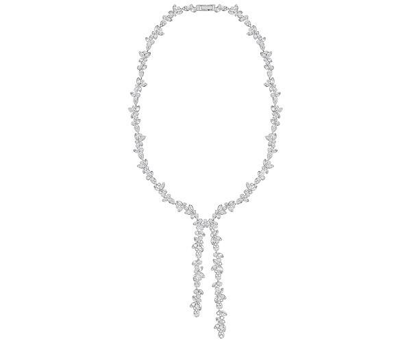 Swarovski Swarovski Diapason Waterfall All-around Necklace White Rhodium-plated