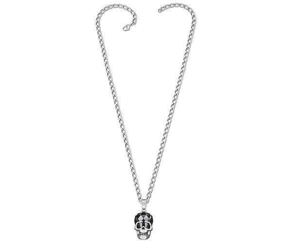 Swarovski Swarovski N The Skull Pendant Teal Rhodium-plated