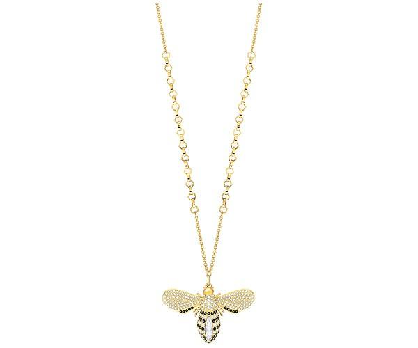 Swarovski Swarovski Lisabel Pendant, White, Gold Plating White Gold-plated