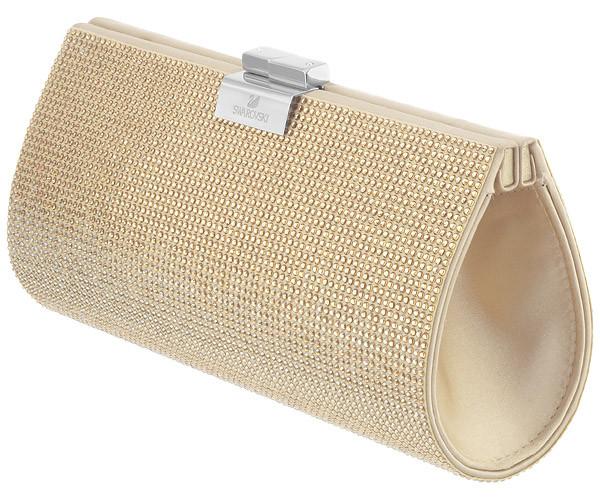 Swarovski Swarovski New Power Crystal Fall Evening Bag  Gold-plated