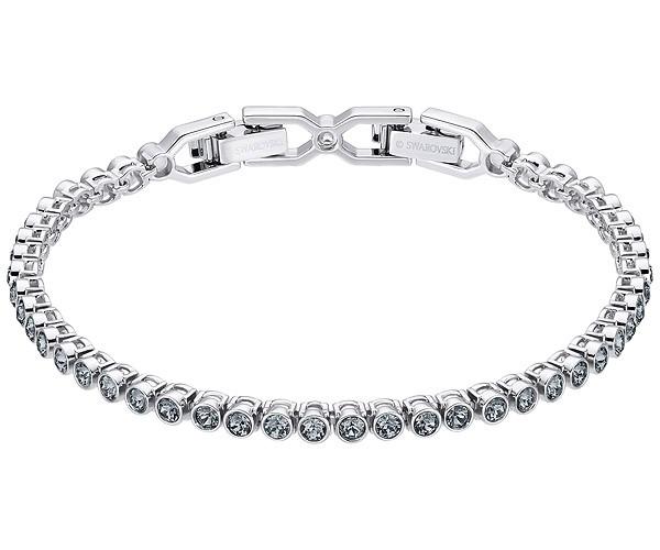 Swarovski Swarovski Emily Bracelet, Gray Gray Rhodium-plated