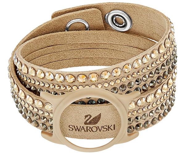 Swarovski Swarovski Slake Activity Crystal Bracelet Carrier Light Multi Gold-plated