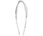 Swarovski Swarovski Louison Headband, White, Rhodium Plating White Rhodium-plated