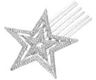 Swarovski Swarovski A Star Is Born Hair Comb, Palladium Plating Gray Rhodium-plated