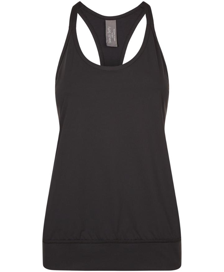 Sweaty Betty Strappy Banded Hem Workout Tank