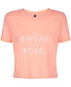 Sweaty Betty Euphoria Short Sleeve Crop Workout T-shirt