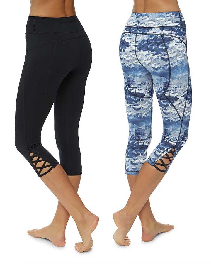 Sweaty Betty Jive Crop Reversible Barre Leggings