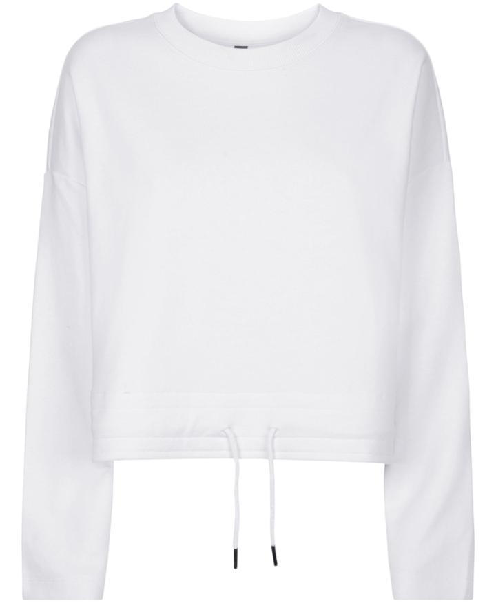 Sweaty Betty Tie Hem Crop Sweatshirt