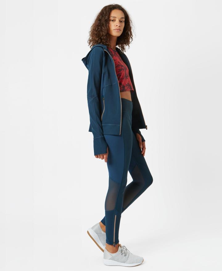 Sweaty Betty Zipped Up Textured Leggings