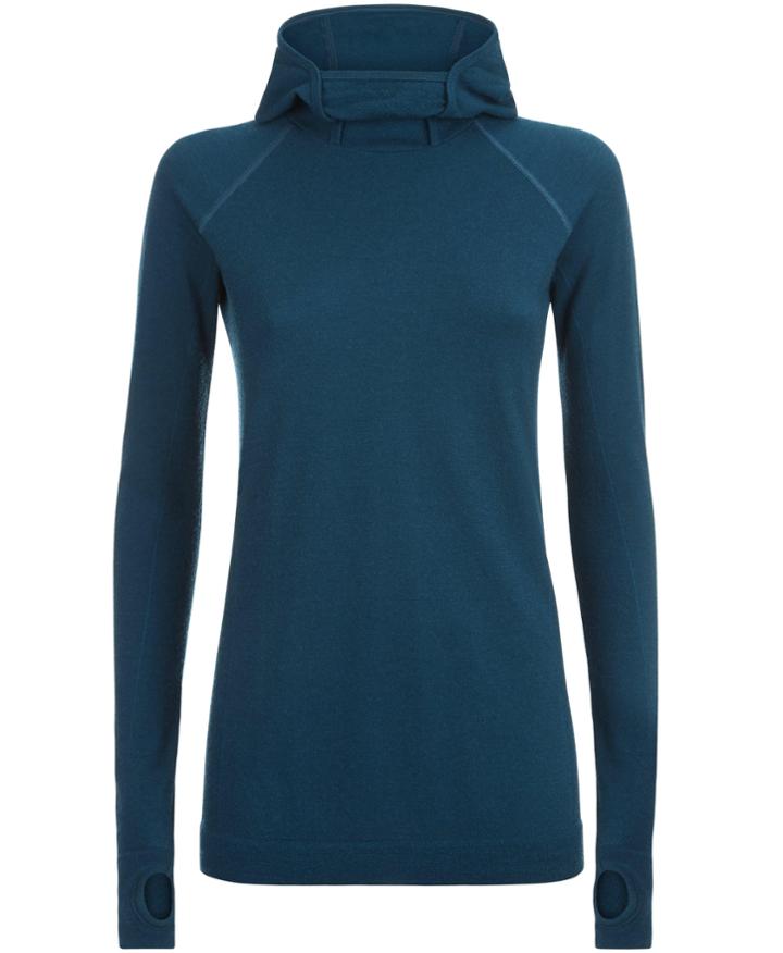 Sweaty Betty Elite Merino Seamless Long Sleeve Running Hoodie