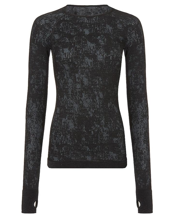 Sweaty Betty Concrete Merino L/slv Top