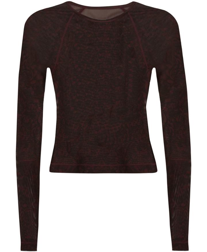 Sweaty Betty Strike Crop Long Sleeve Top
