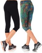 Sweaty Betty Reversible Shallow Water 3/4 Leggings