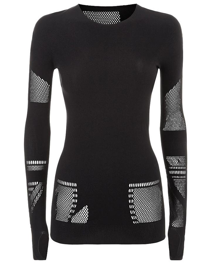 Sweaty Betty Union Jack Seamless Long Sleeve Top