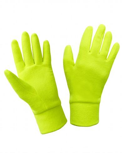 Sweaty Betty High Viz Fleece Gloves