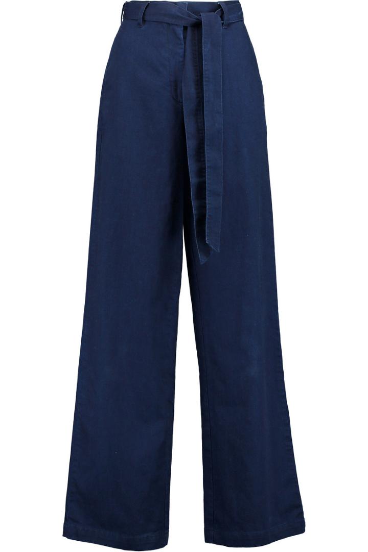 Iris And Ink High-rise Wide-leg Pants