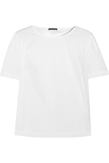 Theory Stretch-cotton Top