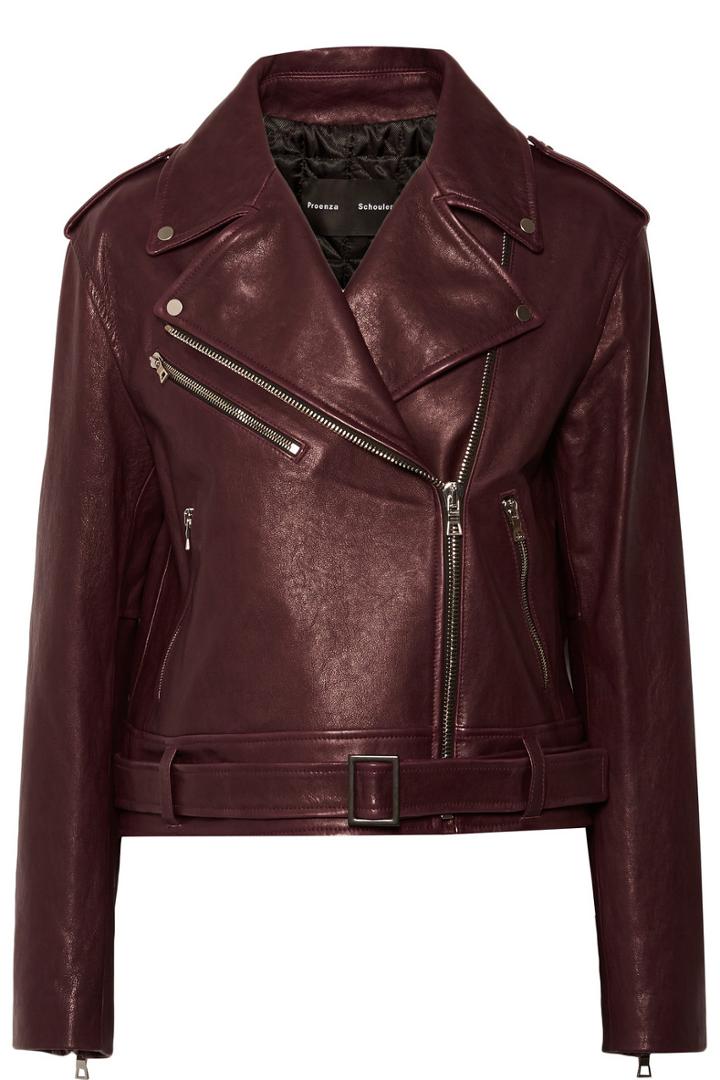 Proenza Schouler Leather Biker Jacket