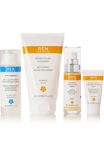 The Outnet Beauty Ren Skincare Radiance Virtual Bundle