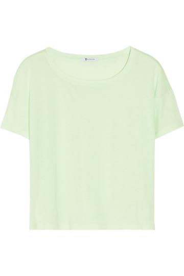 T By Alexander Wang Cotton And Modal-blend T-shirt