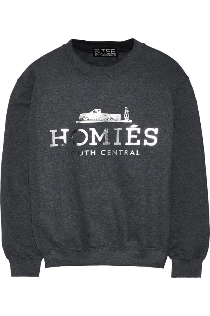Brian Lichtenberg Homies South Central Cotton-blend Jersey Sweatshirt