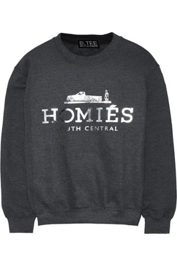 Brian Lichtenberg Homies South Central Cotton-blend Jersey Sweatshirt