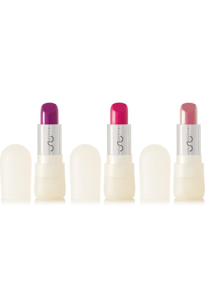 The Outnet Beauty Uslu Airlines The Prettiest Pink Lip Set