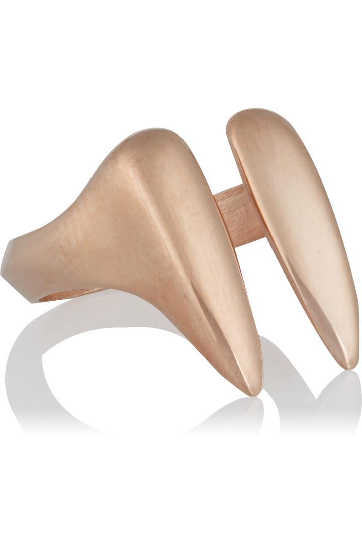 Katie Rowland Lilith Fang Rose Gold-plated Ring