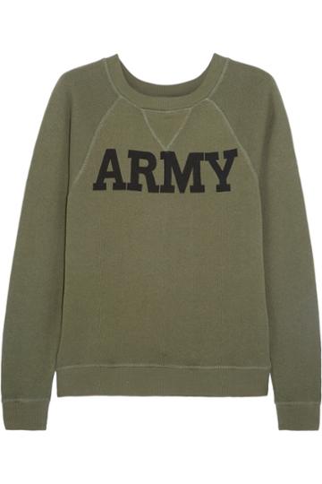 Nlst Army Cotton-terry Sweatshirt