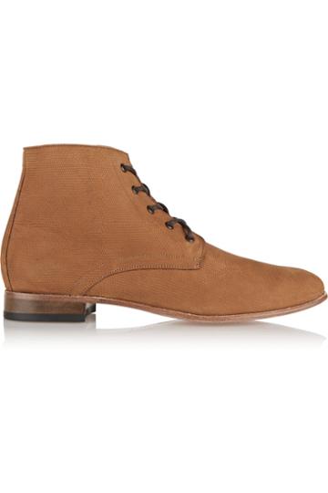 Dieppa Restrepo Kat Textured-leather Ankle Boots