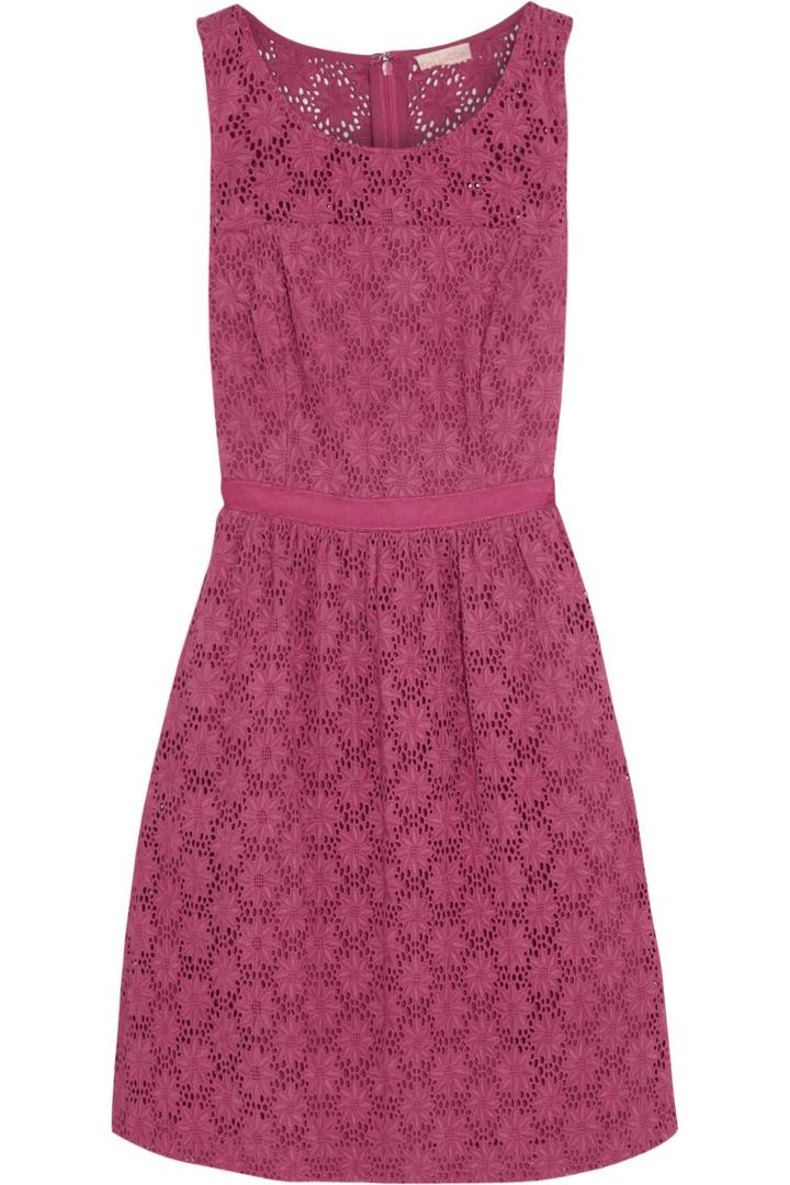 Collette By Collette Dinnigan Field Of Daisies Cotton-lace Dress