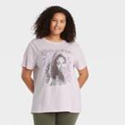 Women's Selena Plus Size Como La Flor Short Sleeve Graphic T-shirt - Purple