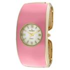 Target Women's Peugeotenamel Cuff Watch - Pink