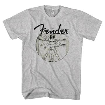 Men's Fender Graphic T-shirt - Heather Gray