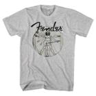 Men's Fender Graphic T-shirt - Heather Gray