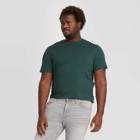 Men's Tall Standard Fit Crew Neck T-shirt - Goodfellow & Co Green