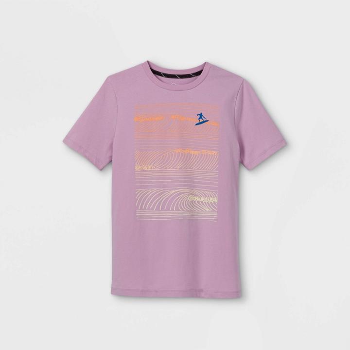 Boys' Graphic Short Sleeve T-shirt - Art Class Violet